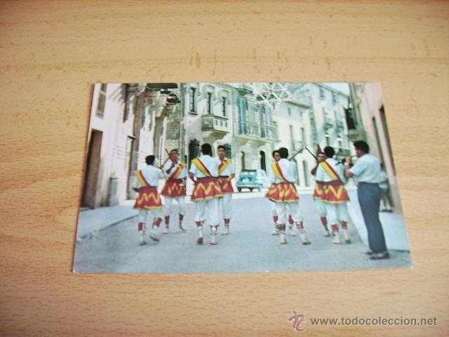 Postales: &iquest; ALGEMESI ( VALENCIA )? BAILE DEL BASTONETS - Foto 1