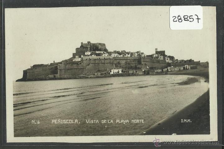 Postcards: PE&Ntilde;ISCOLA - 6 - VISTA DE LA PLAYA NORTE - FOTOGRAFICA I.M.M - (28857)