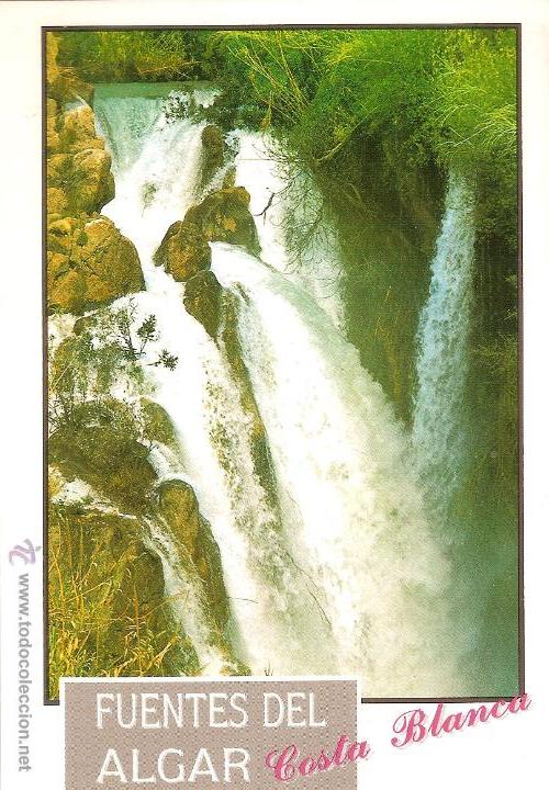 Postales: CALLOSA DE ENSARRIA (ALICANTE), FUENTES DEL ALGAR - POSTALES HNOS. GALIANA N&ordm; 5 - SIN CIRCULAR