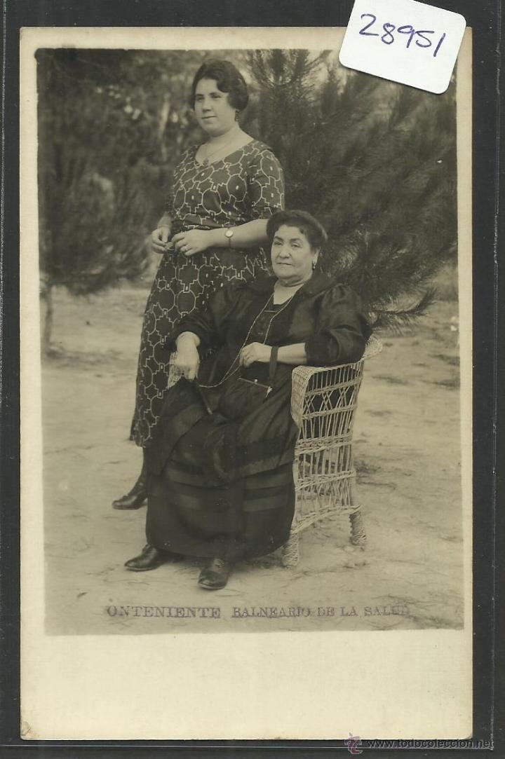 Postcards: ONTENIENTE - BALNEARIO DE LA SALUD - FOTOGRAFICA - (28951)