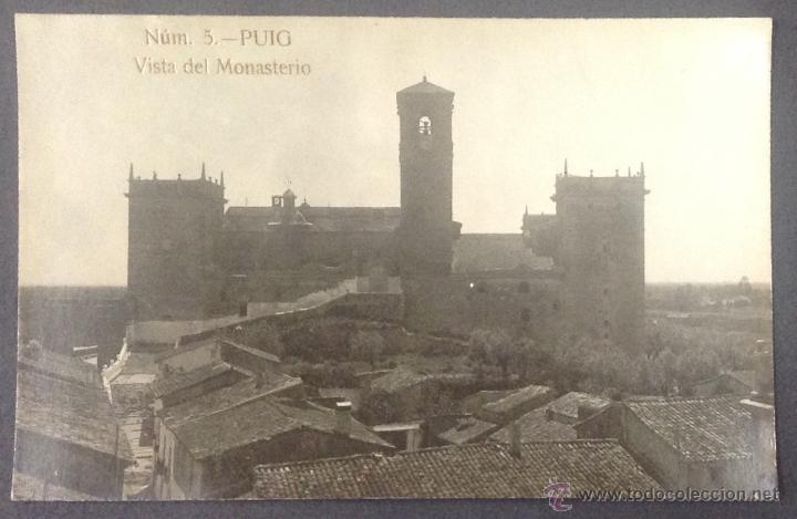 Postales: POSTAL PUIG. NUM. 5. VISTA  DEL MONASTERIO.