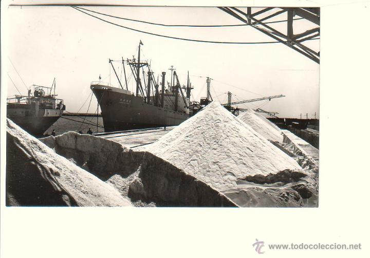 Postkarten: TORREVIEJA (ALICANTE).- MUELLE CARGADERO DE LA SAL