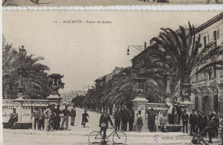 Cartes Postales: Postal ALICANTE, paseo de Gadea * REPRODUCCI&Oacute;N *