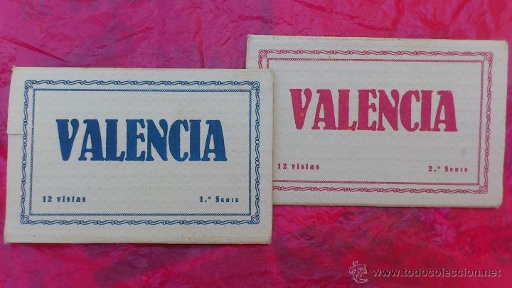 Postales: 2 bloc , libro , 12 vistas, postales JDP valencia series 1 y 2 muy bien conservadas