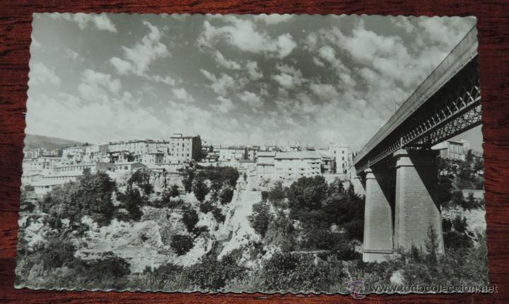 Postais: FOTO POSTAL DE ALCOY, VIADUCTO DE CANALEJAS Y VISTA PARCIAL DEL TOSAL, N.1, ED. GARCIA GARRABELLA, N