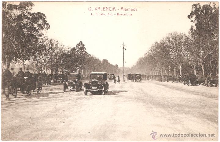 Postales: VALENCIA ALAMEDA. Buen estado