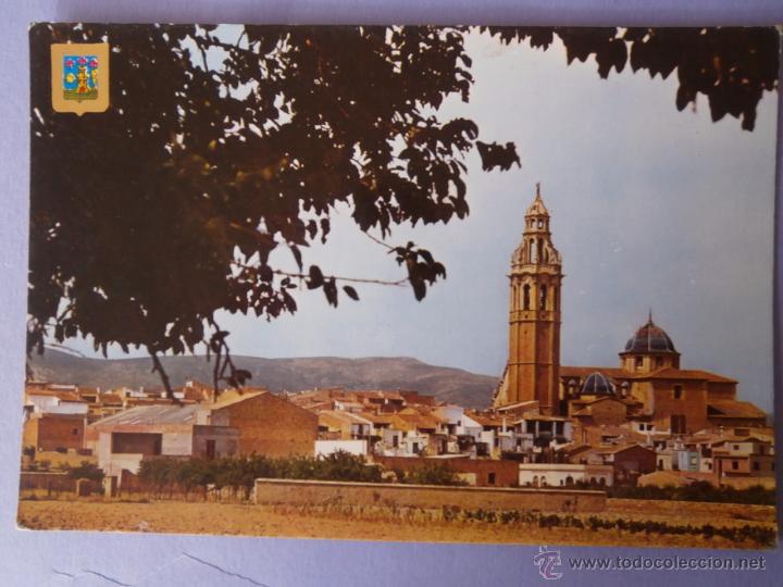Postkarten: POSTAL  ANTIGUA  DE  ALCALA DE CHIVERT  (CASTELLON ) VISTA PARCIAL  SIN CIRCULAR