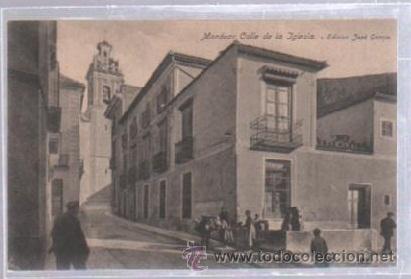 Postais: TARJETA POSTAL DE MONOVAR, ALICANTE - CALLE DE LA IGLESIA. EDICION JOSE GARCIA