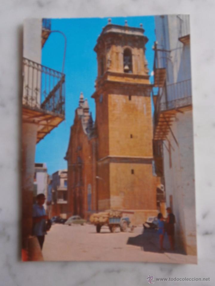 Postais: POSTAL  DE LA JANA  (CASTELLON )   IGLESIA PARROQUIAL  SIN CIRCULAR