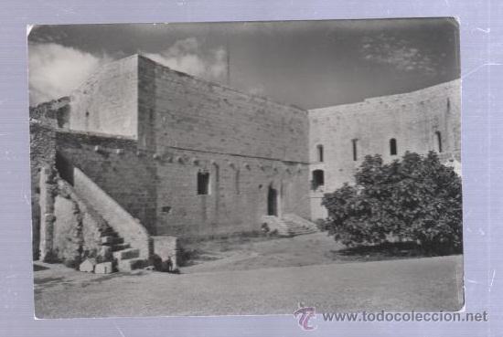 Postkarten: TARJETA POSTAL DE PE&Ntilde;ISCOLA, CASTELLON - PLAZA DE ARMAS DEL CASTILLO. N&ordm; 7. SOBERANAS. FISA