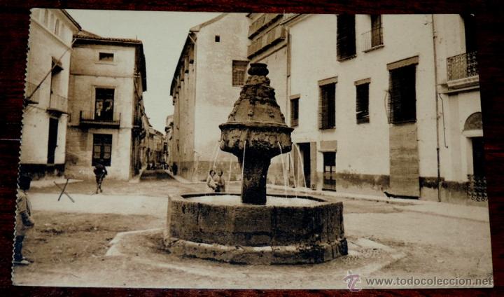 Postcards: POSTAL DE JATIVA - XATIVA - N. 6 - FUENTE GOTICA DE LA PLAZA DEL CID - ED. ROISIN - NO CIRCULADA.