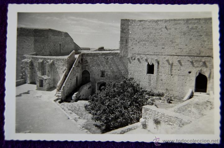 Postcards: POSTAL DE PE&Ntilde;ISCOLA (CASTELLON). N&ordm;5 HABITACIONES DEL PAPA LUNA. A&Ntilde;OS 50.