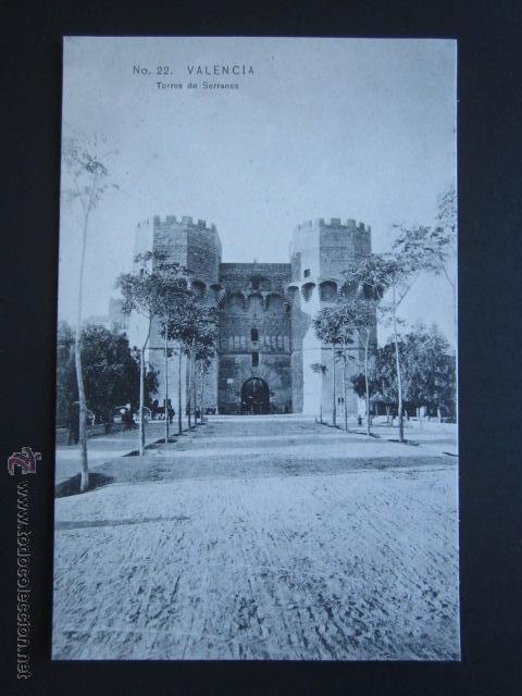 Postales: POSTAL VALENCIA. TORRES DE SERRANOS. - Foto 1