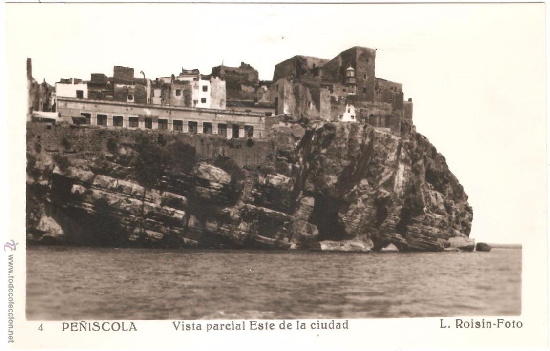 Postales: PE&Ntilde;ISCOLA VISTA PARCIAL ESTE DE LA CIUDAD