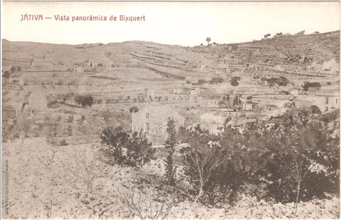 Postales: JATIVA VISTA PANORAMICA DE BIXQUERT