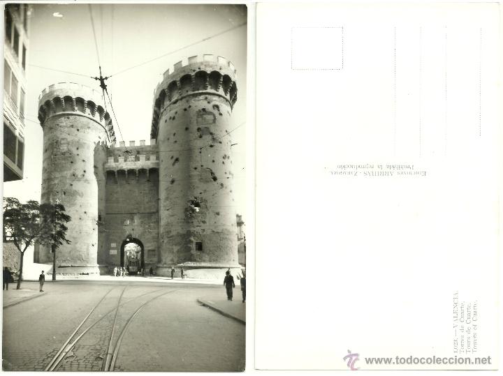 Postales: POSTAL DE VALENCIA (TORRES DE CUARTE) - Foto 1