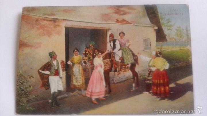 Postkarten: L950 TARJETA POSTAL ESCRITO 15/10/1910, TIPOS VALENCIANOS, SERIE 153, EXCELENTE