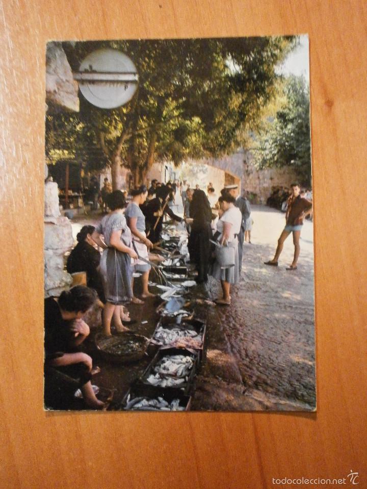 Cartes Postales: POSTAL PE&Ntilde;ISCOLA MERCADO DEL PESCADA SN CIRCULAR