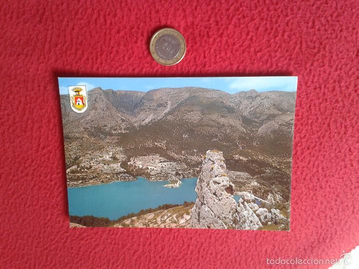 Postkarten: TARJETA POSTAL POSTCARD VER FOTO ALICANTE CASTELL DE GUADALEST VISTA PINTORESCA Y PANTANO H. GALIANA