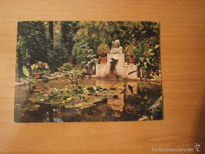 Postcards: POSTAL ELCHE HUERTO DEL CURA EL TOCADOR DE LA DAMA DE ELCHE CIRCULADA