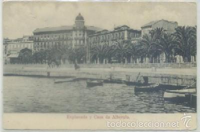 Postcards: POSTAL ANTIGUA DE ALICANTE. EXPLANADA Y CASA DE ARBEROLA   P-VA-840