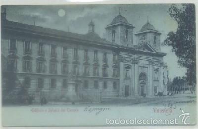 Postales: POSTAL ANTIGUA DE VALENCIA. EDIFICIO E IGLESIA DEL TEMPLE   P-VA-889 - Foto 1