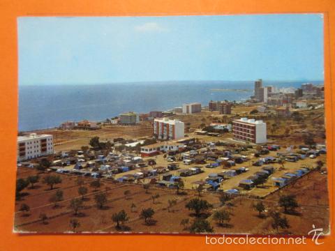 Postales: POSTAL - ALICANTE - SANTA POLA CAMPING MONTE MAR BOCHIOT VISTA AEREA - E Y G AYALA - NO CIRCULADA