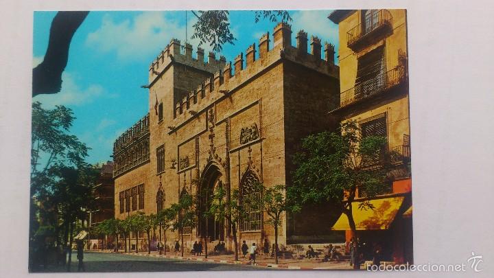 Postales: POSTAL VALENCIA - EDIFICIO DE LA LONJA - Foto 1