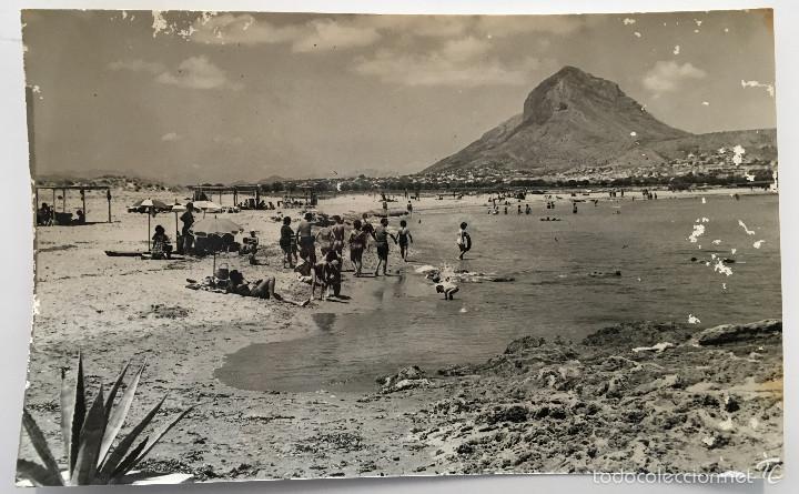 Postcards: POSTAL DE JAVEA. ALICANTE. VISTA PANORAMICA DE LA PLAYA. H. G. TELEF, 80. CALLOSA DE ENSARRIA