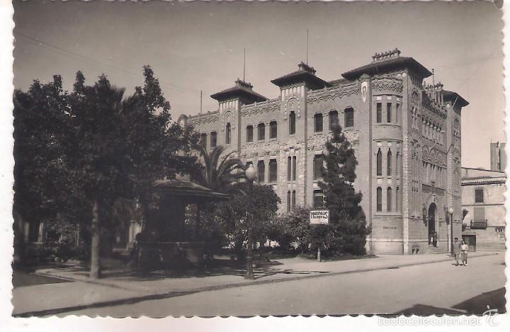 Postais: POSTAL DE CASTELLON ,PLAZA DE TETUAN Y PALACIO D COMUNICACIONES.