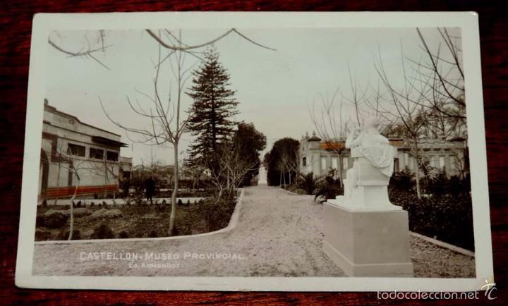 Postais: FOTO POSTAL CASTELLON, MUSEO PROVINCIAL, ED. ARMENGOT, ESCRITA EN 1935