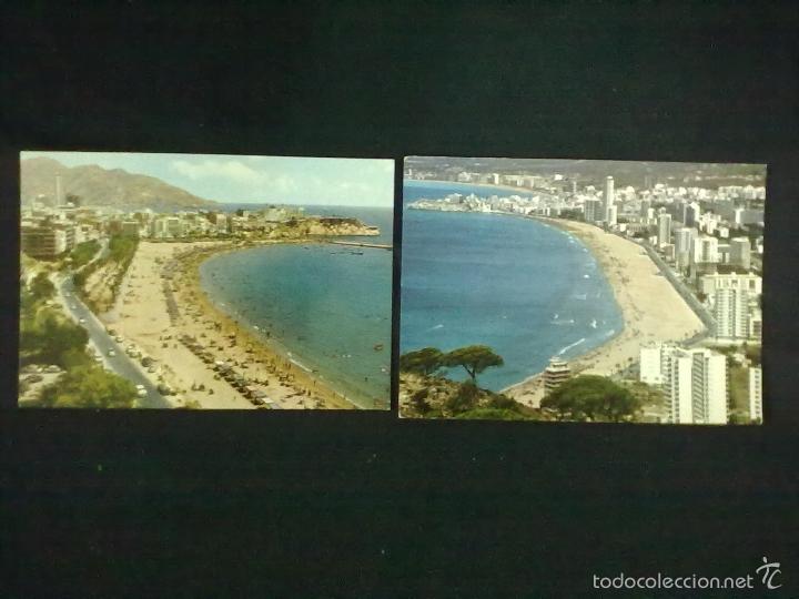 Postales: DOS POSTALES BENIDORM - Foto 1