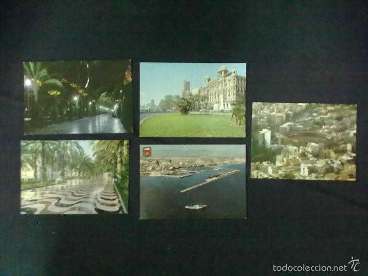 Postcards: CINCO POSTALES ALICANTE