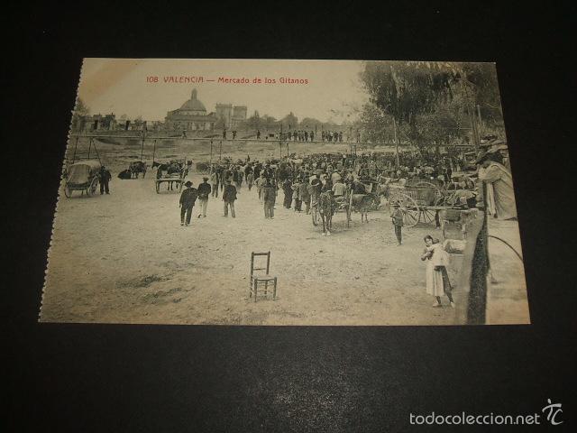 Postales: VALENCIA MERCADO DE LOS GITANOS - Foto 1