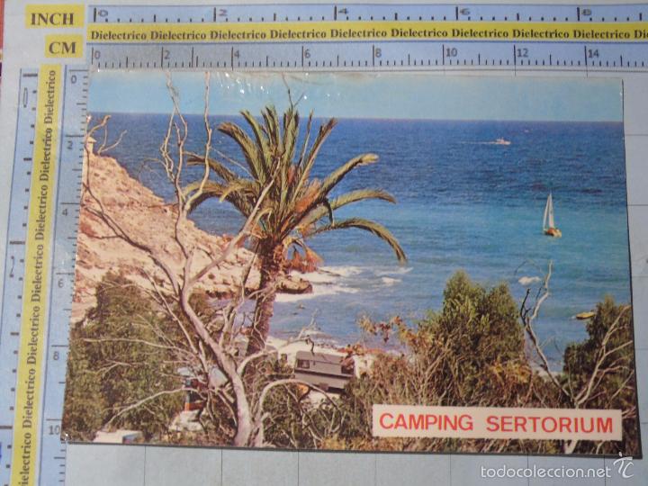 Cartes Postales: POSTAL DE ALICANTE. A&Ntilde;O 1978. VILLAJOYOSA, CAMPING SERTORIUM. 981