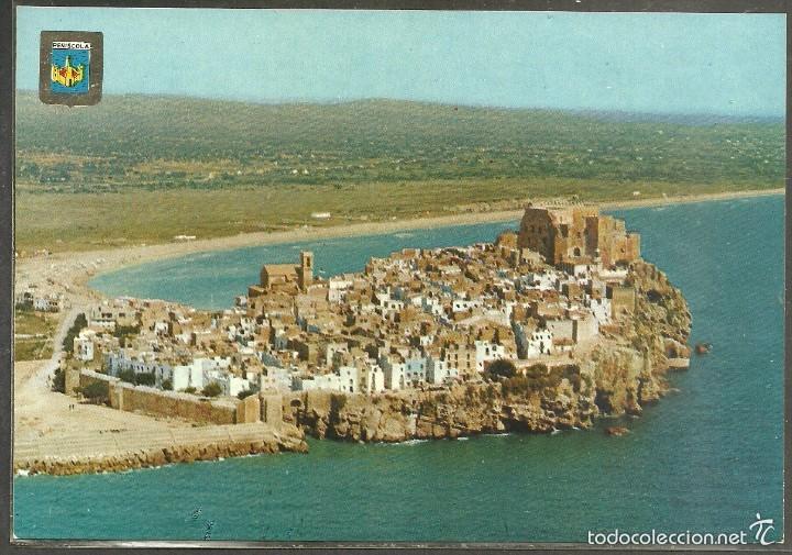 Postcards: 11 - PE&Ntilde;ISCOLA (Castell&oacute;n) VISTA AEREA - C. ALDEA