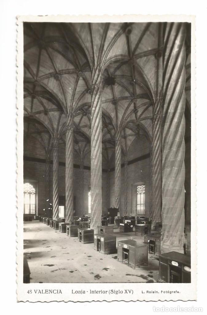 Postkarten: VALENCIA .- LONJA .- INTERIOR .- FOTO L. ROISIN N&ordm; 45