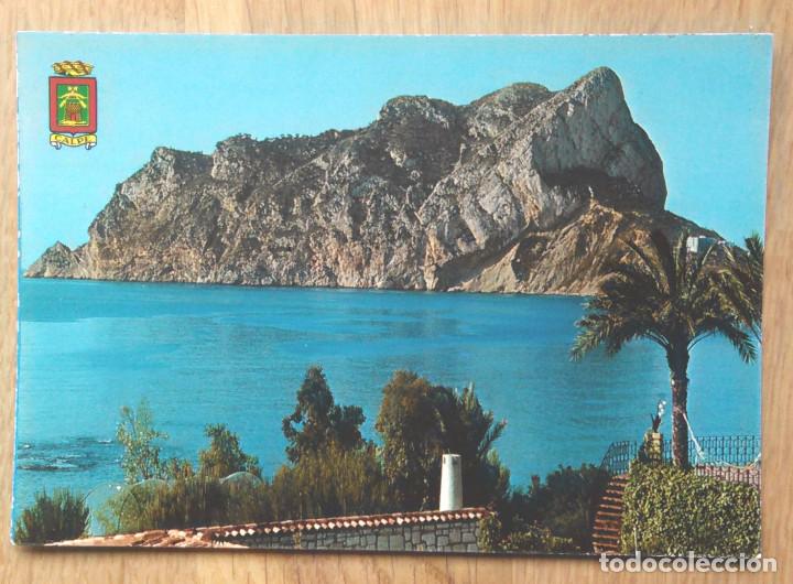 Postales: CALPE - PE&Ntilde;ON DE IFACH - Foto 1