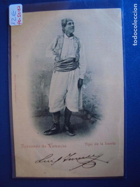 Postcards: (PS-50187)POSTAL RECUERDO DE VALENCIA-TIPO DE LA HUERTA