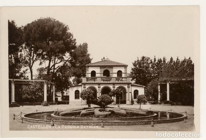 Cartoline: POSTAL  LA PERGOLA EN EL PARQUE DE RIBALTA EN CASTELLON