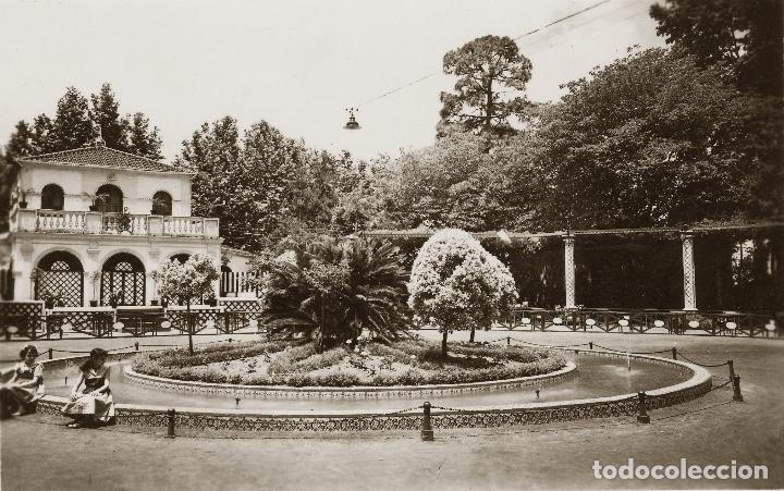 Cartoline: POSTAL  LA PERGOLA EN EL PARQUE DE RIBALTA EN CASTELLON