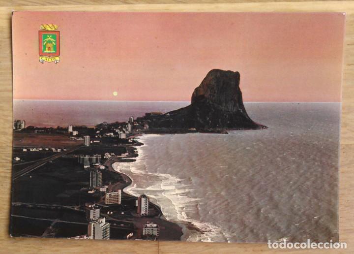 Postales: CALPE - PE&Ntilde;ON DE IFACH - Foto 1