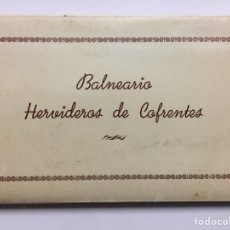 Postales: CARNET POSTAL BALNEARIO HERVIDEROS DE COFRENTES. 1958