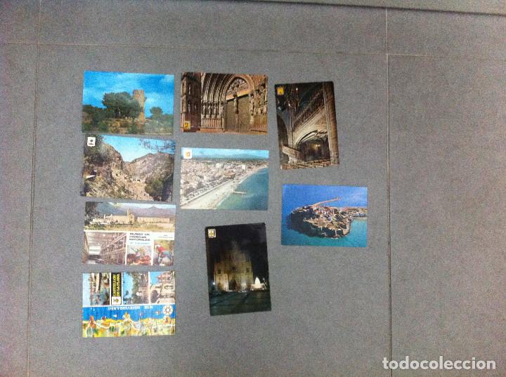 Postais: 9 POSTALES DE CASTELLON 6 CIRCULADAS A VALENCIA 1965/1982