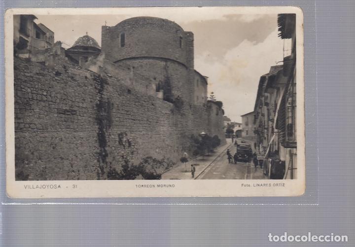 Postkarten: VILLAJOYOSA (ALICANTE).- TORRE&Oacute;N MORUNO. FOTO LINARES ORTIZ