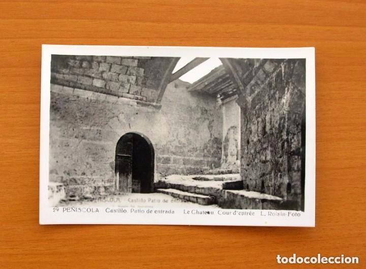 Postcards: Pe&ntilde;iscola - N&ordm; 29 Castillo, patio de entrada - Postal sin circular, foto Roisin