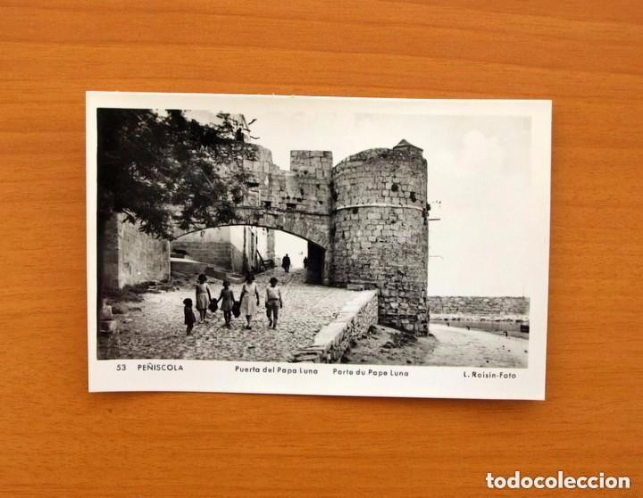 Postcards: Pe&ntilde;iscola - N&ordm; 53 Puerta del Papa Luna - Porte Du Pape Luna - Postal sin circular, foto Roisin