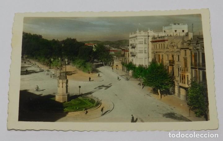 Postais: FOTO POSTAL DE CASTELLON, N.8, PLAZA DE LA INDEPENDENCIA, ED. COMAS ALDEA, NO CIRCULADA, ESCRITA.