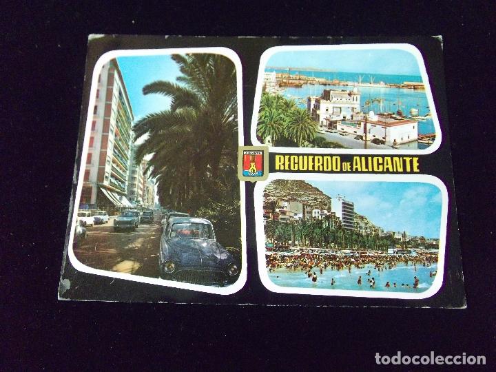 Cartes Postales: ALICANTE-V7-EXPLANADA DE ESPA&Ntilde;A-CALZADA DE COCHES-PUERTO