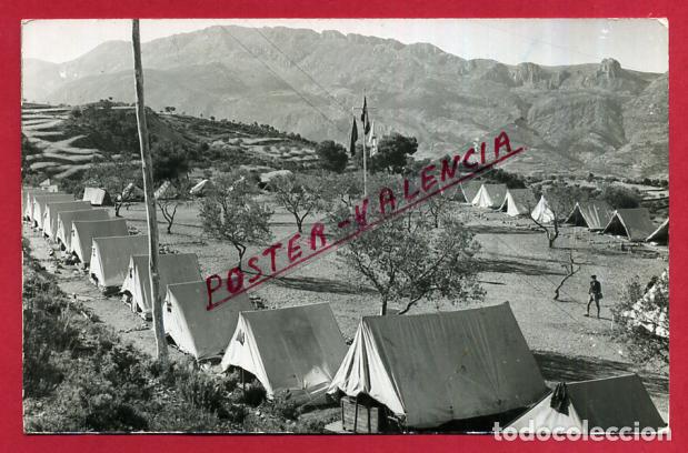 Postkarten: POSTAL ALICANTE, CAMPAMENTO DE GUADALEST , FOTOGRAFICA ,ORIGINAL ,P87265